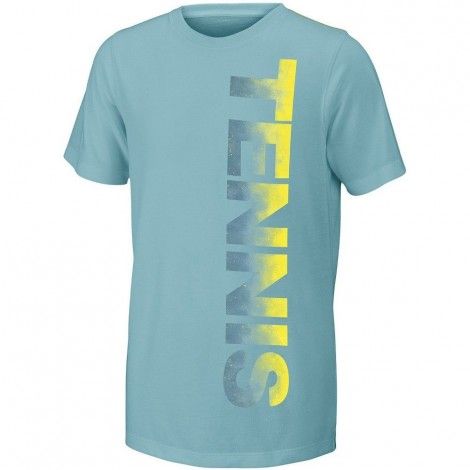 Παιδική Μπλούζα - Wilson Girls Tennis Tech Tee Aqua -  WRA753802