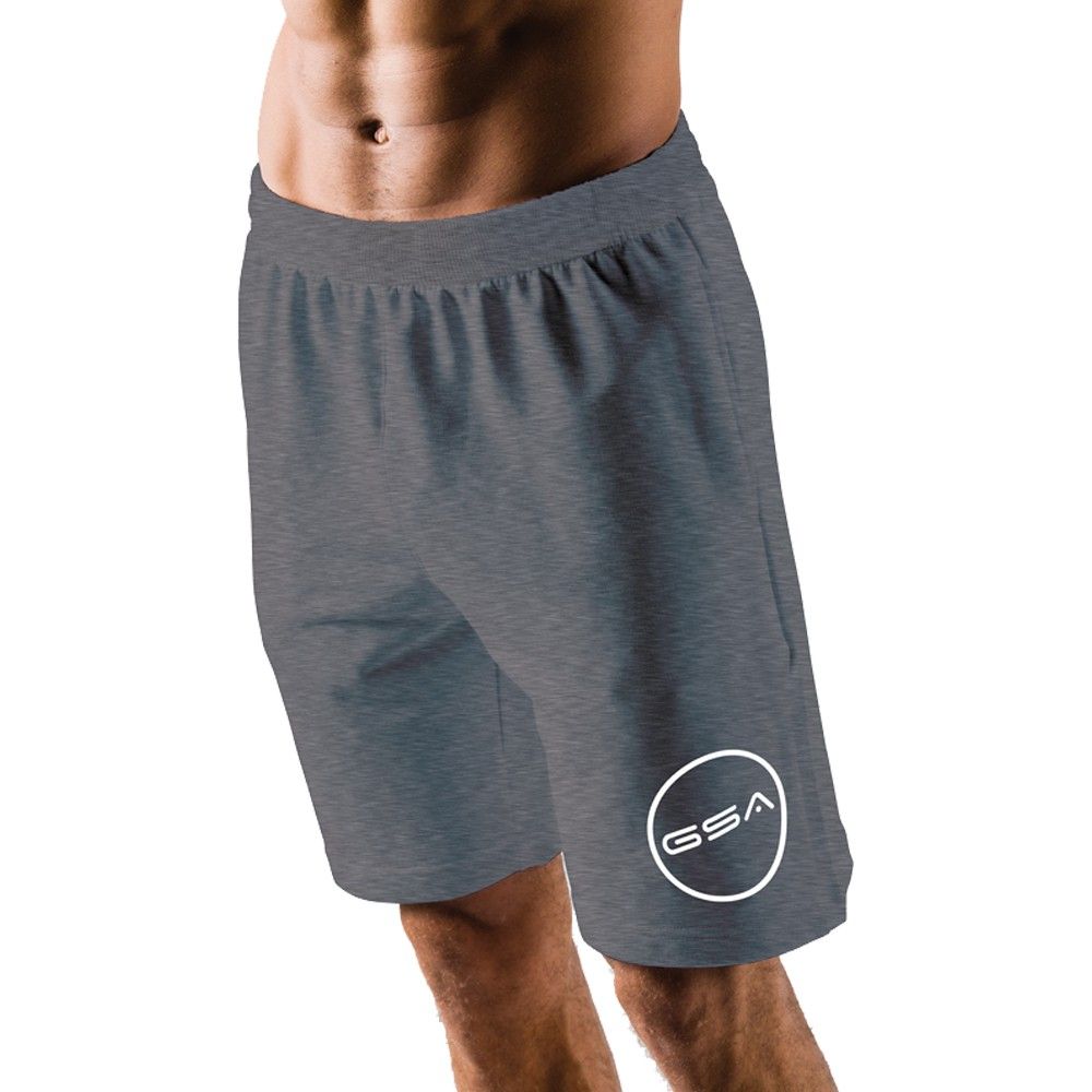 GSA Shorts 4/4 Men Superlogo Color Edition Ανθρακί - 1719060