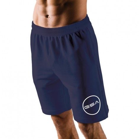 GSA Shorts 4/4 Men Superlogo Color Edition Μελανί - 1719060