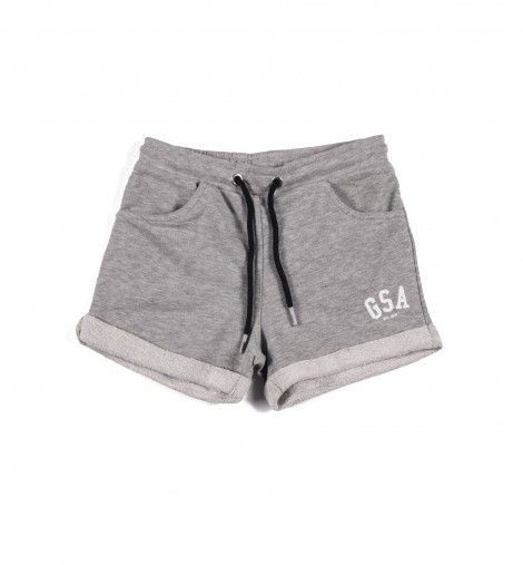 Παιδική Βερμούδα - GSA Basic Shorts Γκρι - 88-3716