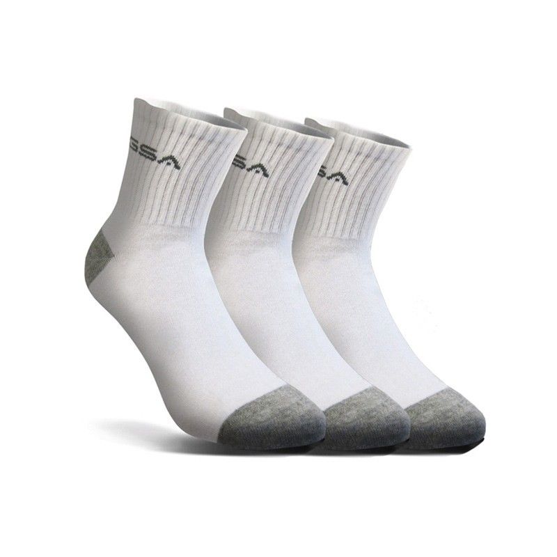 GSA ORGANICPLUS[+] 500 Ultralight Quarter Socks Κάλτσες Πακέτο των 3 Λευκό - 8116053-02