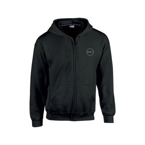 GSA Supercotton Zipper Hoodie - 17-38003 Black