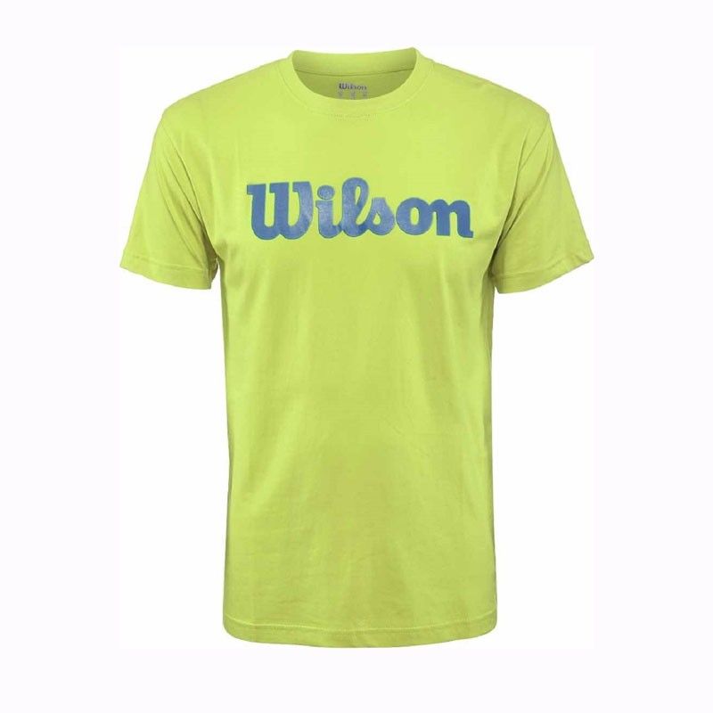 Ανδρική Μπλούζα - Wilson Script Cotton Men's Tee - WRA747802