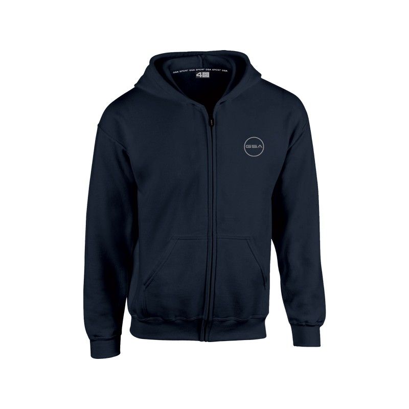 GSA Supercotton Zipper Hoodie - 17-38003 Ink