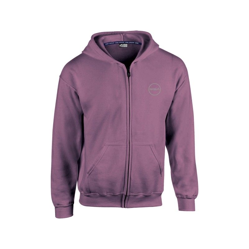 GSA Supercotton Zipper Hoodie - 17-38007 Purple