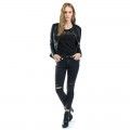 Devergo Womens Biker Jacket - 2D923512KA9000-16