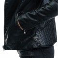 Devergo Womens Biker Jacket - 2D923512KA9000-16