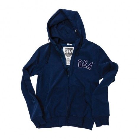 GSA Glory Zipper Hoodie - 37-18109 Blue Marine