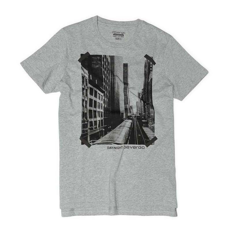 Devergo Men's T-Shirt - 1D014089SS0105-10
