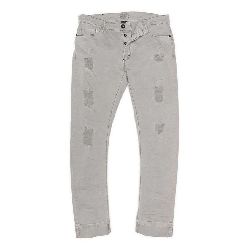 Devergo Men's Grey Trousers - 1D011022LP6106-81