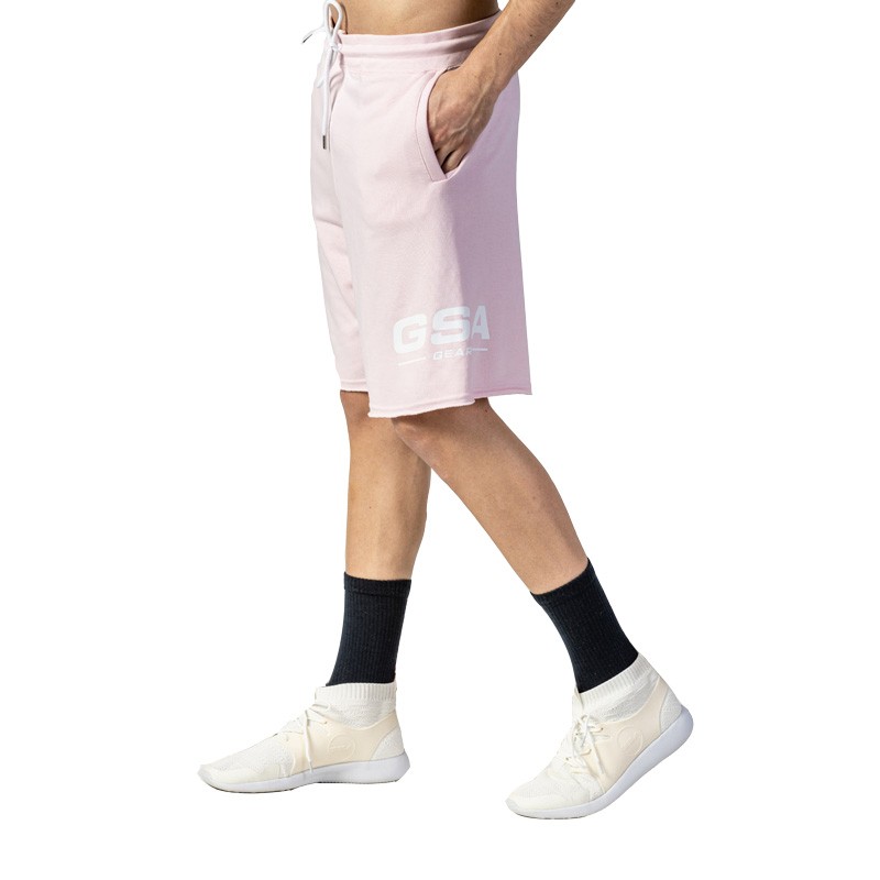 GSA Supercotton French Terry Gear Shorts Pink - 171218-12