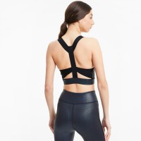 Puma Mid Impact Pearl Womens Training Bra - 519563-01