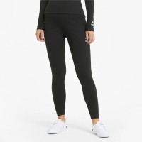 Puma Classics High Waist Ribbed Womens Leggings - 599598-01