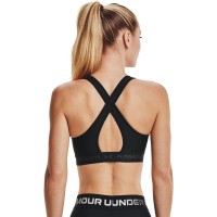 Under Armour Womens Mid Crossback Sports Bra - 1361034-001
