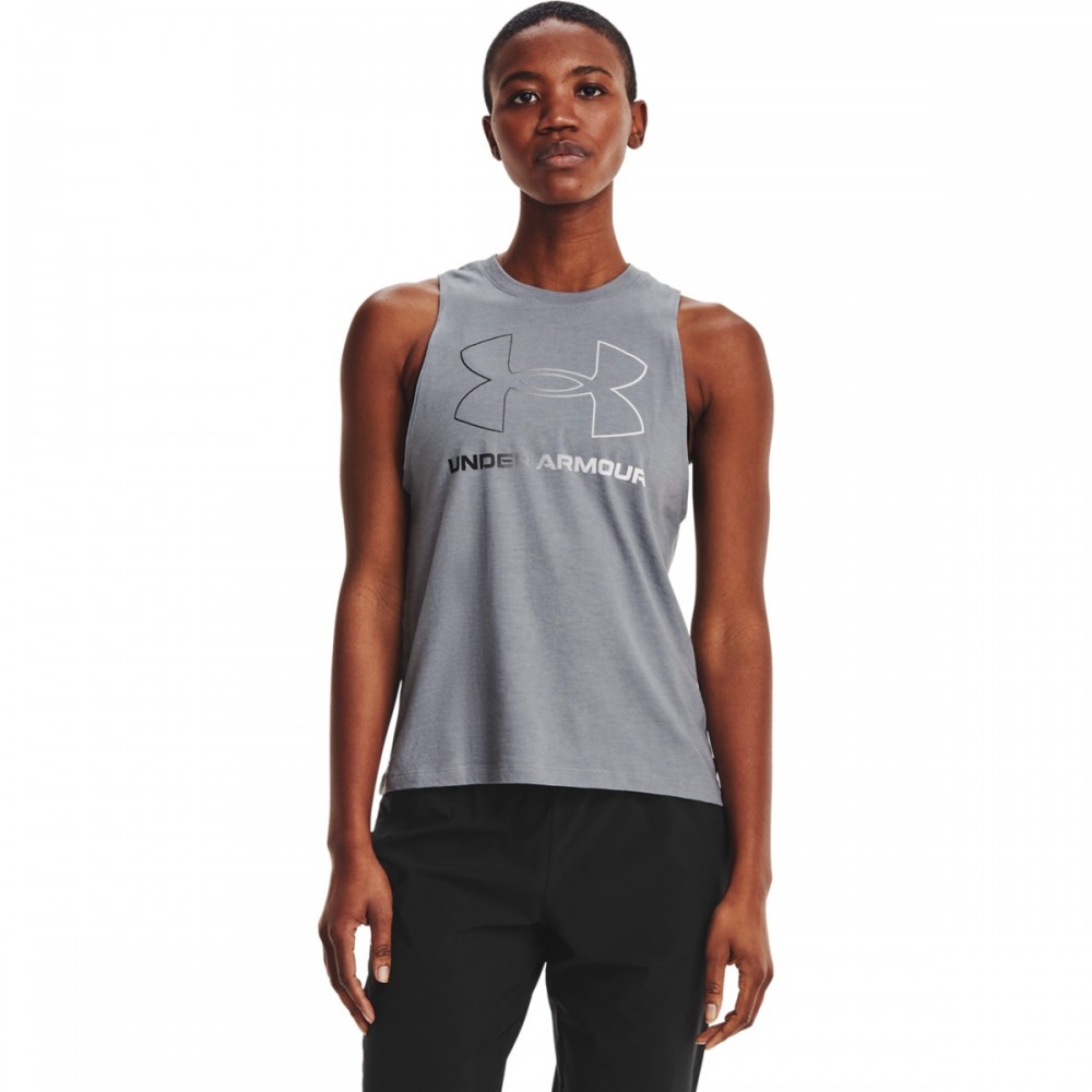 Under Armour Womens Sportstyle Graphic Tank - 1356297-035