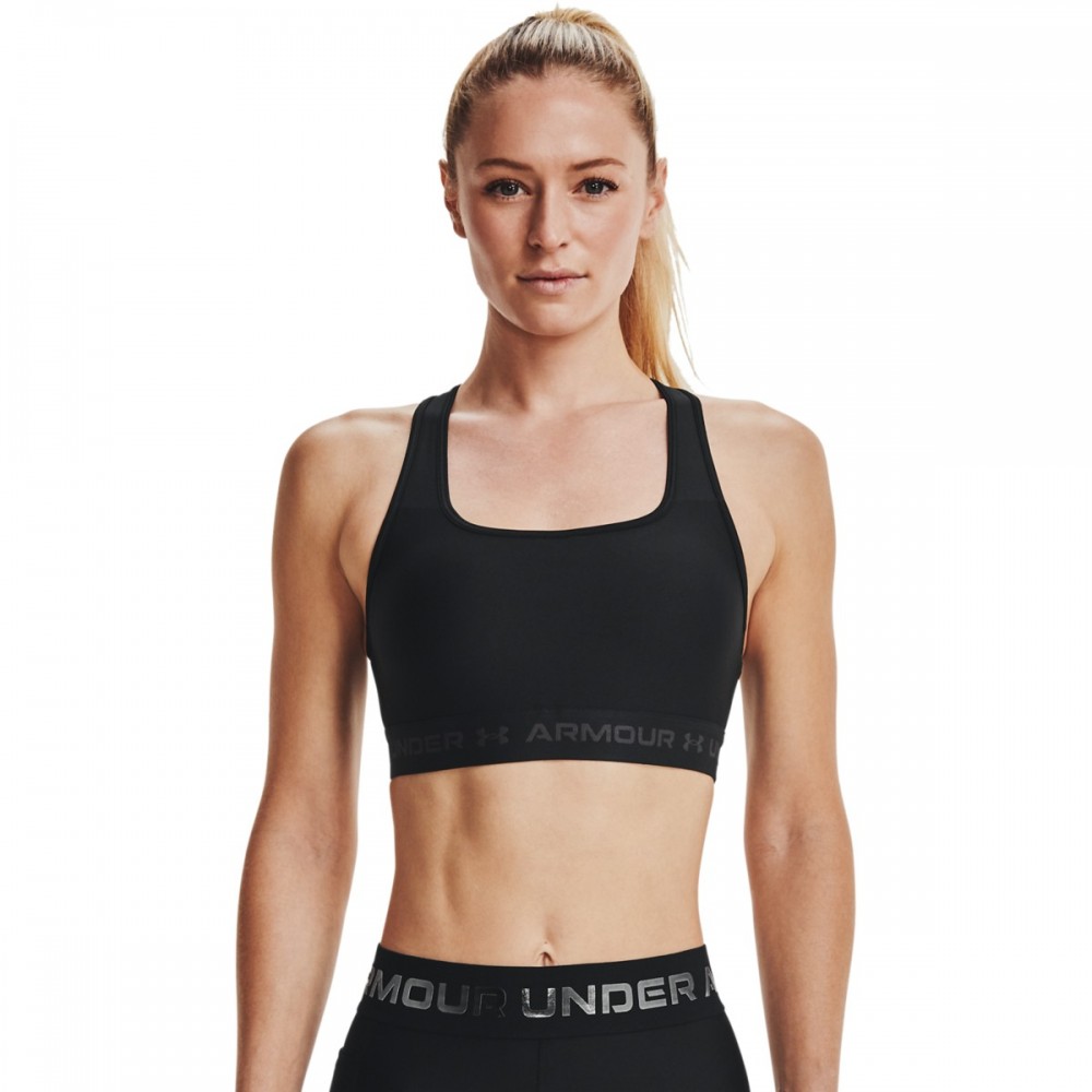 Under Armour Womens Mid Crossback Sports Bra - 1361034-001