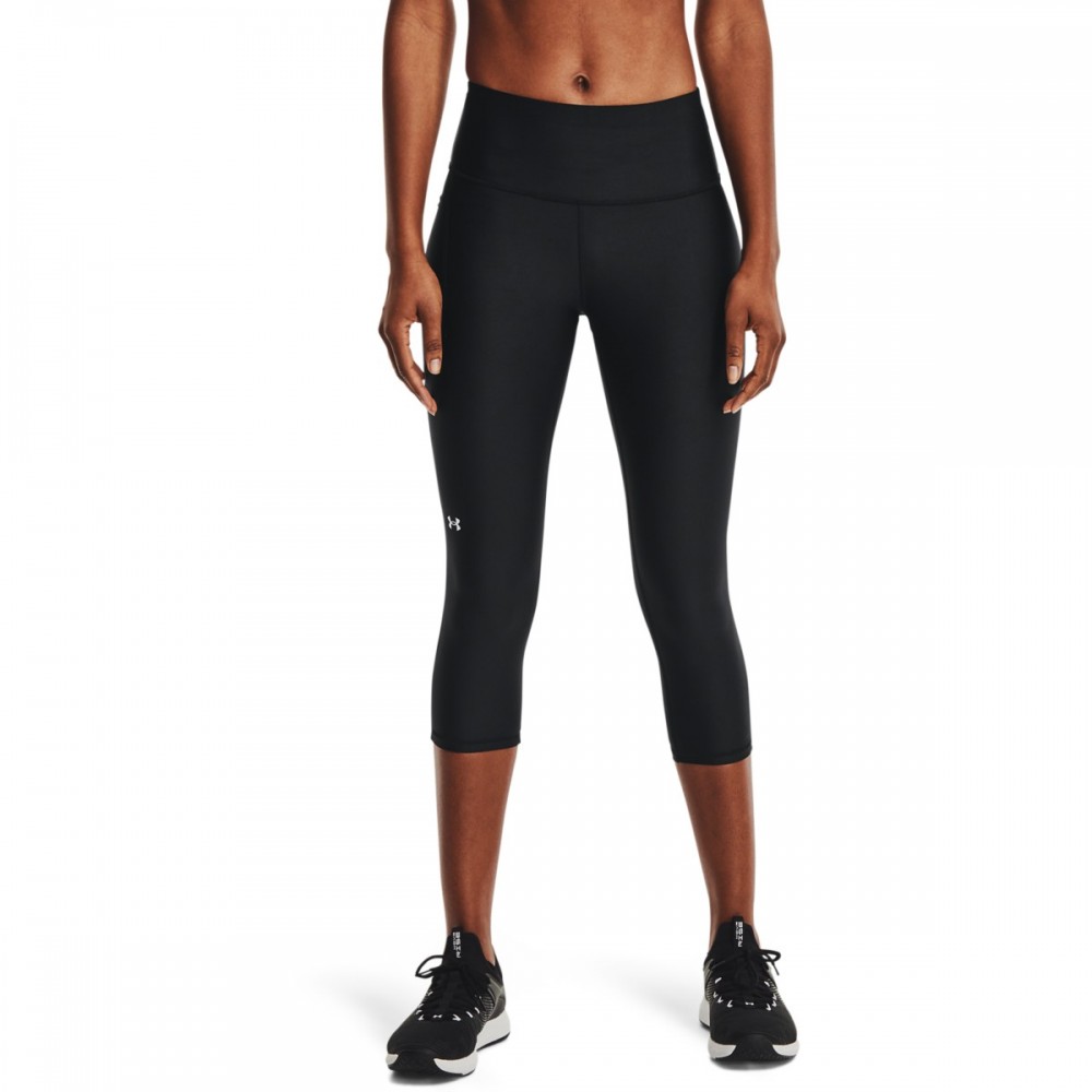 Under Armour Womens HeatGear® Armour No-Slip Waistband Capris - 1365334-001