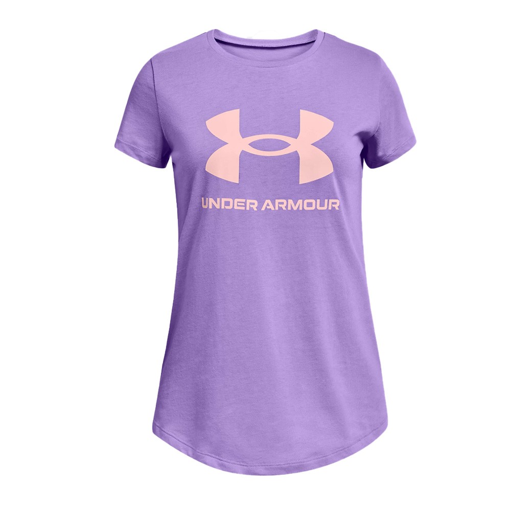 Under Armour Girls' Sportstyle Graphic Short Sleeve - 1361182-576
