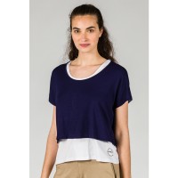 GSA Double Layered T-Shirt - 1727103-03 - NAVY BLUE