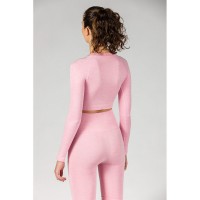 GSA Hydro Seamless Crop Top Pink - 1727106-12