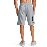 Under Armour Mens Rival Fleece Big Logo Shorts - 1357118-011