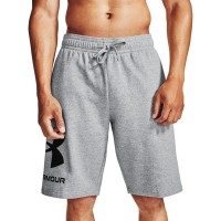 Under Armour Mens Rival Fleece Big Logo Shorts - 1357118-011