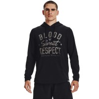 Under Armour Mens Project Rock Terry BSR Hoodie - 1361748-001