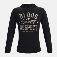 Under Armour Mens Project Rock Terry BSR Hoodie - 1361748-001
