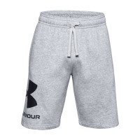 Under Armour Mens Rival Fleece Big Logo Shorts - 1357118-011