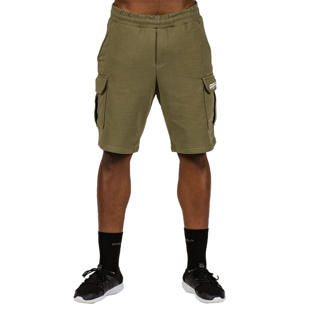 GSA Organic Cotton Cargo Pocket Shorts - 1717125-07 - CHAKI