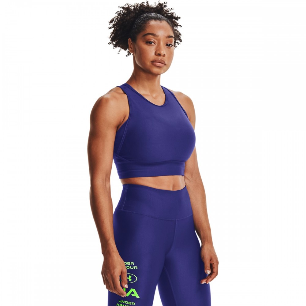 Under Armour Womens HeatGear® Crop Tank - 1360848-415