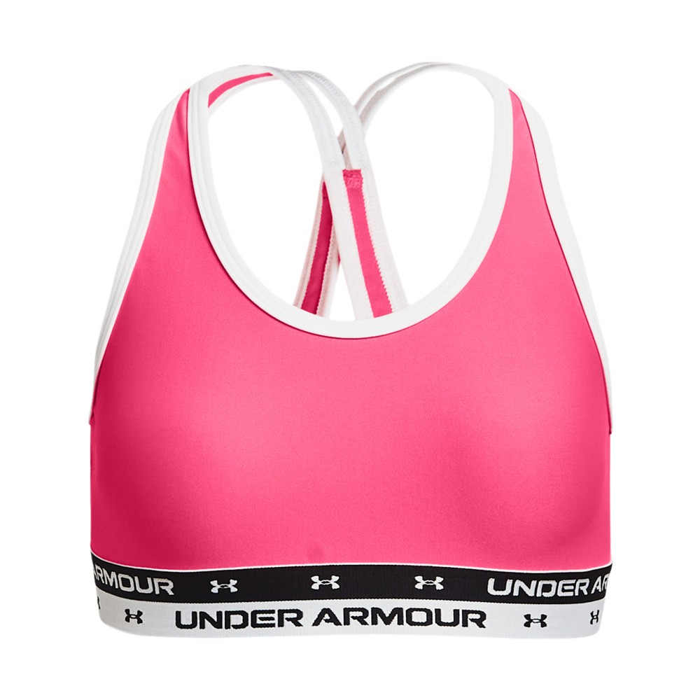 Under Armour Girls' UA Crossback Sports Bra - 1364629-653