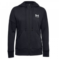Under Armour Rival Fleece Full Zip Hoodie Γυναικεία ζακέτα με κουκούλα - 1356400-001