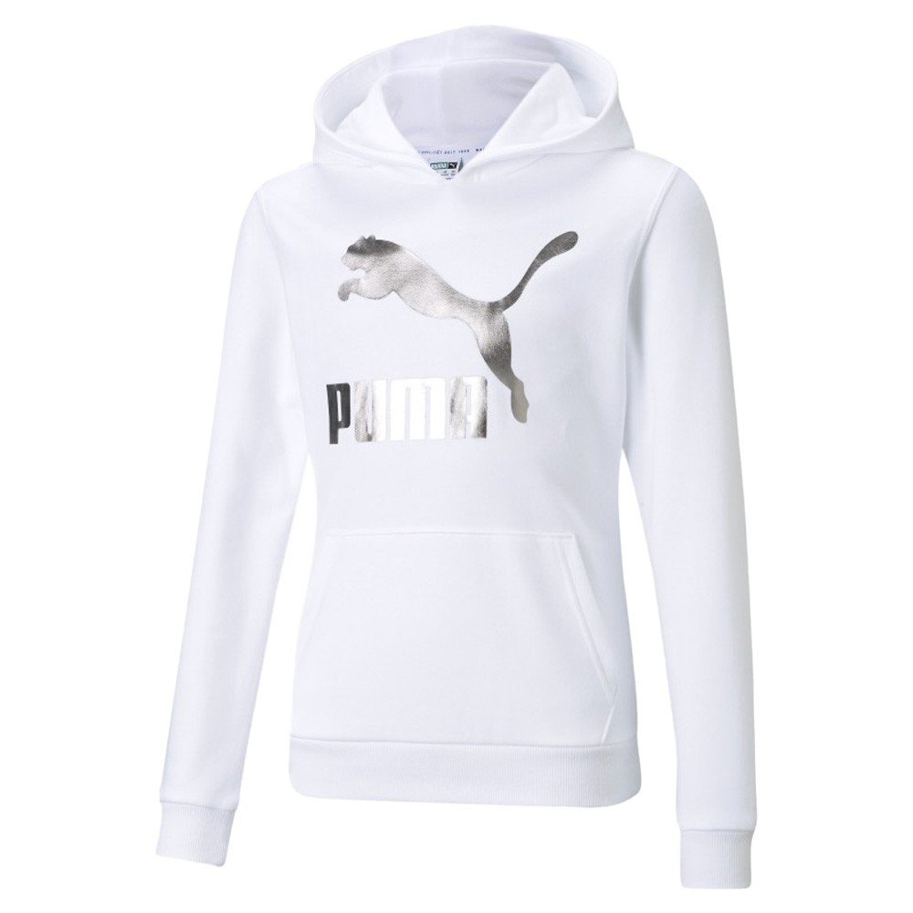 PUMA Junior Classics Logo Hoodie G - 530209-02