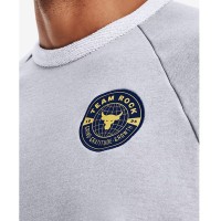 Under Armour Mens Project Rock Heavyweight Terry Crew Γκρι - 1370452-011