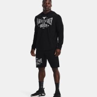 Under Armour Mens Project Rock Terry Hoodie - 1370458-001