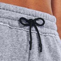 Under Armour Womens Project Rock Fleece Shorts Γκρι - 1371371-035