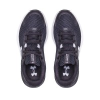 Under Armour Boys Grade School UA Charged Rogue 3 Running Shoes Μαύρο - 3024981-001