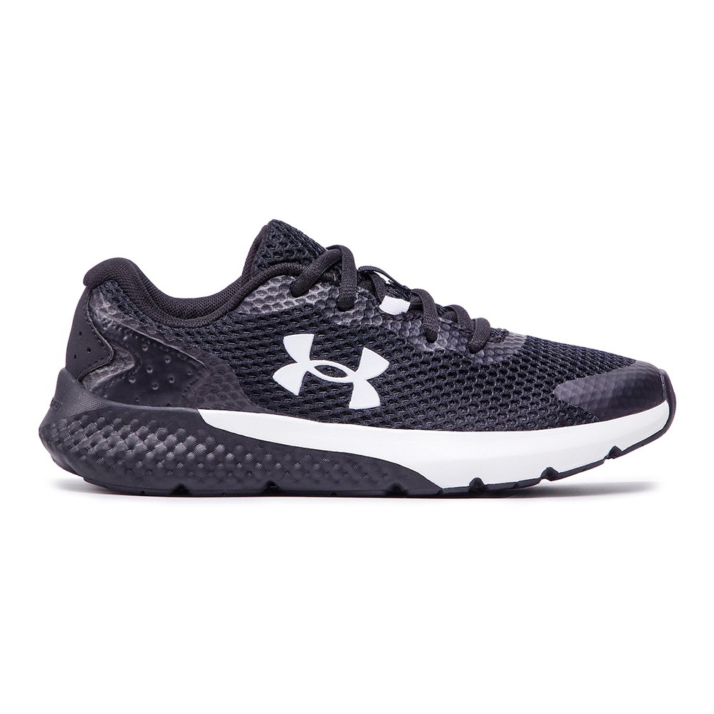 Under Armour Boys' Grade School UA Charged Rogue 3 Running Shoes Μαύρο - 3024981-001