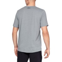 Under Armour Mens UA Sportstyle Left Chest Short Sleeve Shirt Γκρι - 1326799-036