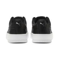 Puma Carina Leather Womens Trainers Μαύρο - 370325-01