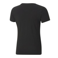 Puma Summer Roar Logo Youth Tee Μαύρο - 533387-01