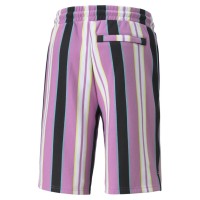 Puma SWxP AOP Longline Shorts 10" TR Ανδρική Βερμούδα Ριγέ Πολύχρωμη - 534181-02