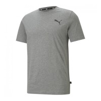 Puma Essentials Small Logo Mens Tee Γκρι - 586668-53