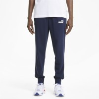 Puma Essentials Logo Mens Sweatpants Μπλε - 586716-06