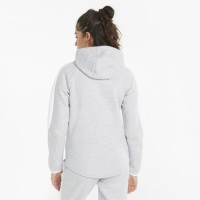 Puma Evostripe Full-Zip Womens Hoodie Γκρι - 847073-04