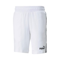Puma Essentials+ Tape Mens Shorts Λευκό - 847387-02