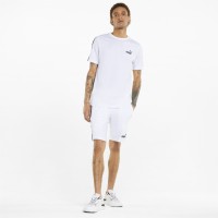 Puma Essentials+ Tape Mens Shorts Λευκό - 847387-02