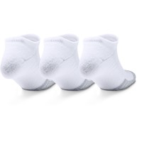 Under Armour Heatgear NS Sock Κάλτσες Λευκές - 1346755-100