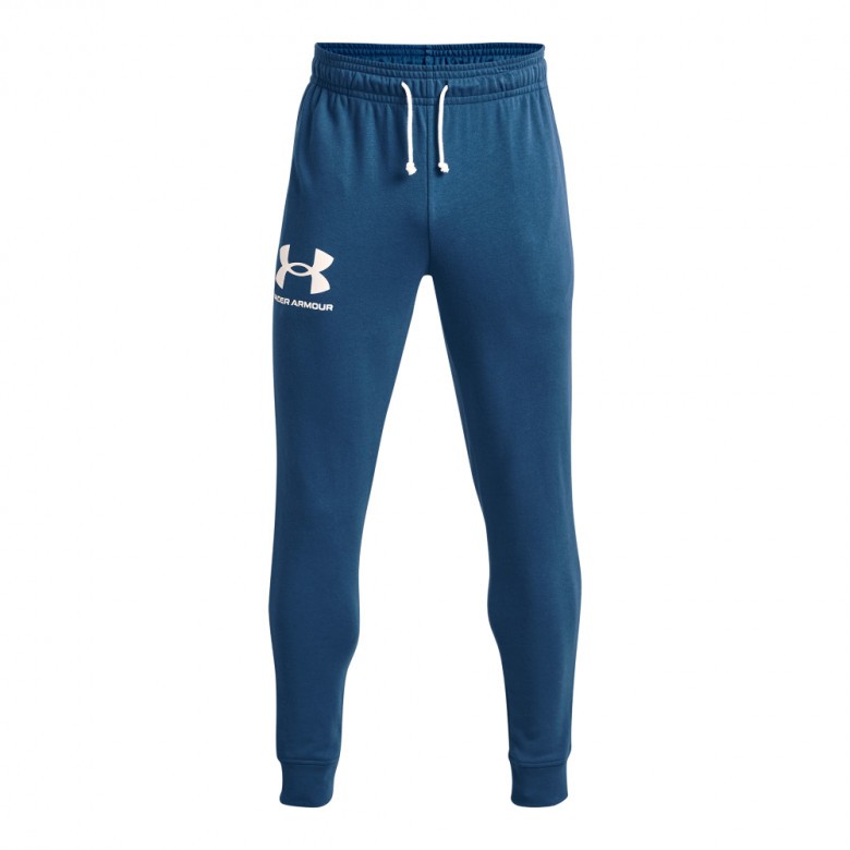 Under Armour Mens Rival Terry Joggers Μπλε - 1361642-459
